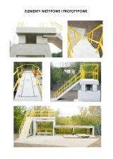<h5>Elementy nietypowe i prototypowe</h5><p>— Zastawka na terenie COŚ w Koziegłowach</p>