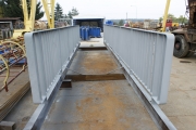 <p>Balustrady mostowe wykonane w wytwórni MUR-BET</p>